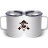 10 oz. White Stainless Steel Coffee Mug Thumbnail