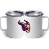 10 oz. White Stainless Steel Coffee Mug Thumbnail