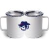 10 oz. White Stainless Steel Coffee Mug Thumbnail