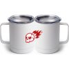10 oz. White Stainless Steel Coffee Mug Thumbnail