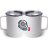 10 oz. White Stainless Steel Coffee Mug Thumbnail