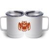 10 oz. White Stainless Steel Coffee Mug Thumbnail
