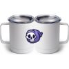 10 oz. White Stainless Steel Coffee Mug Thumbnail