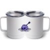 10 oz. White Stainless Steel Coffee Mug Thumbnail