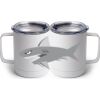 10 oz. White Stainless Steel Coffee Mug Thumbnail