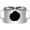 10 oz. White Stainless Steel Coffee Mug Thumbnail