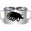 10 oz. White Stainless Steel Coffee Mug Thumbnail