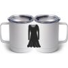 10 oz. White Stainless Steel Coffee Mug Thumbnail
