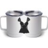 10 oz. White Stainless Steel Coffee Mug Thumbnail