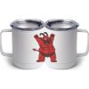 10 oz. White Stainless Steel Coffee Mug Thumbnail