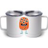 10 oz. White Stainless Steel Coffee Mug Thumbnail