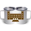 10 oz. White Stainless Steel Coffee Mug Thumbnail