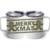 10 oz. White Stainless Steel Coffee Mug Thumbnail