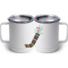 10 oz. White Stainless Steel Coffee Mug Thumbnail