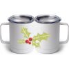 10 oz. White Stainless Steel Coffee Mug Thumbnail