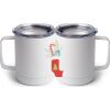 10 oz. White Stainless Steel Coffee Mug Thumbnail
