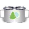 10 oz. White Stainless Steel Coffee Mug Thumbnail