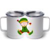 10 oz. White Stainless Steel Coffee Mug Thumbnail