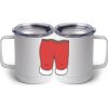 10 oz. White Stainless Steel Coffee Mug Thumbnail