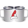 10 oz. White Stainless Steel Coffee Mug Thumbnail