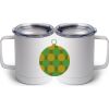 10 oz. White Stainless Steel Coffee Mug Thumbnail