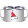 10 oz. White Stainless Steel Coffee Mug Thumbnail