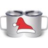 10 oz. White Stainless Steel Coffee Mug Thumbnail