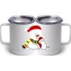 10 oz. White Stainless Steel Coffee Mug Thumbnail
