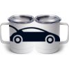 10 oz. White Stainless Steel Coffee Mug Thumbnail