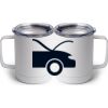 10 oz. White Stainless Steel Coffee Mug Thumbnail