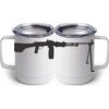 10 oz. White Stainless Steel Coffee Mug Thumbnail