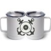10 oz. White Stainless Steel Coffee Mug Thumbnail