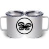 10 oz. White Stainless Steel Coffee Mug Thumbnail