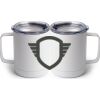 10 oz. White Stainless Steel Coffee Mug Thumbnail