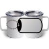 10 oz. White Stainless Steel Coffee Mug Thumbnail