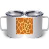 10 oz. White Stainless Steel Coffee Mug Thumbnail