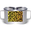 10 oz. White Stainless Steel Coffee Mug Thumbnail