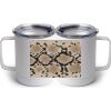 10 oz. White Stainless Steel Coffee Mug Thumbnail