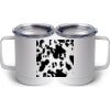 10 oz. White Stainless Steel Coffee Mug Thumbnail
