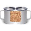 10 oz. White Stainless Steel Coffee Mug Thumbnail