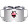 10 oz. White Stainless Steel Coffee Mug Thumbnail