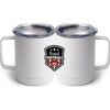 10 oz. White Stainless Steel Coffee Mug Thumbnail