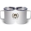 10 oz. White Stainless Steel Coffee Mug Thumbnail