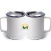 10 oz. White Stainless Steel Coffee Mug Thumbnail