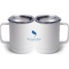10 oz. White Stainless Steel Coffee Mug Thumbnail