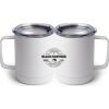 10 oz. White Stainless Steel Coffee Mug Thumbnail