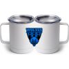 10 oz. White Stainless Steel Coffee Mug Thumbnail
