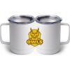 10 oz. White Stainless Steel Coffee Mug Thumbnail