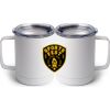 10 oz. White Stainless Steel Coffee Mug Thumbnail