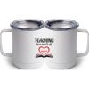 10 oz. White Stainless Steel Coffee Mug Thumbnail